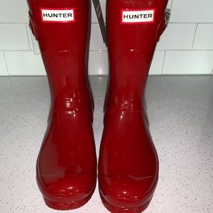 Hunter - Original Short Gloss Rain Boot/Wellies